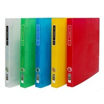 현풍투명 프론티어 D링바인더 A4/2cm/적색박스60개입