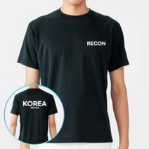 쿨 수색대 쿨론 블랙 RECON 반팔티셔츠