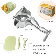 수동 주스 압착기 알루미늄 합금 손 압력 Juicer 석류 오렌지 레몬 사탕 수수 주스 주방 과일 도구 인박카, Style A