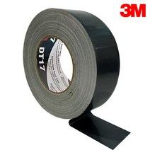 3M 덕트 덕 테이프 DT17 48mmX32M 블랙 고성능 고무 접착 유리 금속 플라스틱