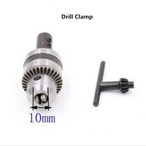 광택기 자동차 무선 폴리셔 연마 기계 액세서리 고정 클램프 광택 그라인딩 휠 스핀들 8mm 용 커넥팅로드, Drill clamp