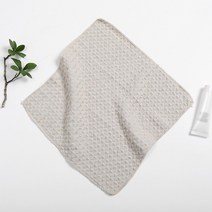 수건 선물세트 30x30cm 스퀘어 타올 작은 와플 핸드 주방 강한 흡수성 걸레 욕실 호텔 레스토랑 유치원 페이스 529EA 9, 04 Light Gray