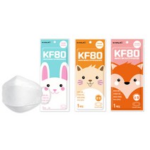 국산 에버렉스 KF80 마스크 100매 숨쉬기 편한 황사마스크 일회용 방역마스크, 소형, 1개, 100매입
