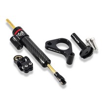 오토바이 액세서리 스티어링 안정기 댐퍼 장착 브래킷 키트 Suzuki GSX250R R gsxr, 06 Set - Carbon f