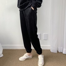 두나인 융털기모 코듀로이 조거 밴딩팬츠