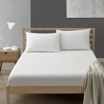 어싱 접지 매트 패드 슈퍼 소프트 브러시드 마이크로파이버 장착 시트 비철제 통기성 저자 극성 바닥 시트 침대 보호대 탄력 밑단, 180x200cm, 01 white