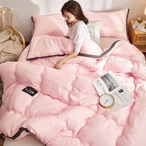 사계절 유니버설 이불 겨울과 여름 싱글 더블 이불 인쇄 침구 두껍고 따뜻한 침구 집 장식용