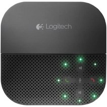 Logitech P710e 스피커폰 무선 스피커폰 Bluetooth 및 NFC 연결 스피커 잡음 제거 마이크 다중 장치 15시간 배터리 수명 PC/Mac/전화/태블릿-35422