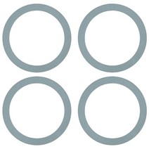 Youmine Oster 및 Osterizer 블렌더 모델용 4 팩 가스켓 씰 프리미엄 교체 부품 O-가스켓 고무, 회색