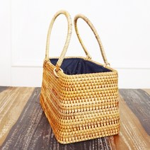 퀄리티 라피아 라탄 썸머 토트 백