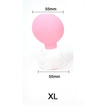 얼굴 리프팅 기계 목 주름 마사지기 페이스 괄사 고무 마사지 바디 컵 진공 부항 안경 피부 바디 페이셜 컵 안티 셀룰라이트 중국 부항 치료 도구, 핑크4