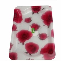 HAW872025한지 쟁반 카페 트레이 받침대 아크릴 쟁반 직사각 대, 쿠팡 본상품선택