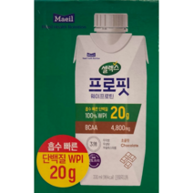 셀렉스 프로핏 웨이프로틴 드링크 초콜릿 330ml x 12팩