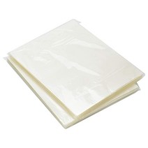 RyhamPaper 열 라미네이팅 파우치 시트 22.4 x 29.9cm8.9 11.4인치/레터 크기/5mm 밀봉 문서 카드용 라미네이터 10 투명 라미네이트 마감 라운드 코너 방수, 100 pouches