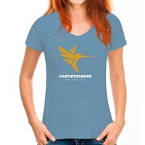 어군 탐지기 어탐기 어신 감지기 패션 남성 코튼 티셔츠 Humminbird Fish Finder Man 라운드 넥 탑스 블랙, 18 WoMen Haze blue_04 M