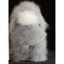 미용사 자격증 시험용 강아지 인형 연습 털인형, 블랙 테디 전판 퍼 (골격 미포함)