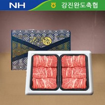 완도축협 1++등급 한우선물세트(등심 400g x2개), 단품
