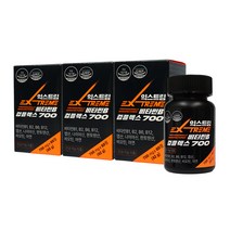 익스트림 비타민B 컴플렉스 700mg X 60정, 3개