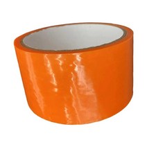 테이프볼 테이프공 타로카드 보드게임 만들기 재미있는 끈적 공 롤링 테이프 6cm x 10m 성인 어린이용 교, 01 Orange