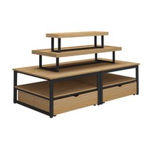 선반 화장품 진열장 디스플레이 랙 슈퍼 마켓 프로모션 테이블 쇼핑몰 진열대, 10.E형 200X100130