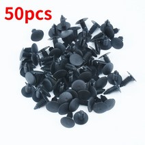 자동 패스너 클립 100/200Pcs 8mm 맞는 구멍 나일론 자동차 펜더 범퍼 쉴드 리테이너 플라스틱 리벳 GM 포드 크라이슬러, [03] 50pcs