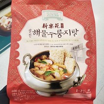 피코크 신락원 삼선 해물누룽지탕 600g, 아이스팩 포장