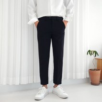 로니제이 남자 롱 숏 사계절 히든밴딩 일자핏 슬랙스