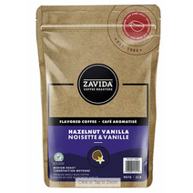 (캐나다 직송) ZAVIDA 헤이즐넛 바닐라 원두 커피 HAZELNUT VANILLA WHOLE BEAN COFFEE 907g, 1개