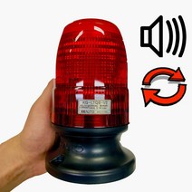 동일 회전 경광등 LED 부저 AC 220V DC24 레드 블루 그린 옐로우 4컬러