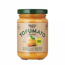 청정원 풍미 식물성 두부마요 매콤명란 포케 비건소스 종류 190g 샌드위치 샐러드 자취음식 가정간편식, 4개