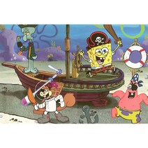 하비하버 스폰지밥 직소퍼즐 모음 애니퍼즐 굿즈 취미생활 캐릭터 애니 퍼즐, 스폰지밥 옵션19, 500피스