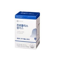 종근당건강 와일드비 프로폴리스 플러스 몸속염증제거 면역력높이는영양제 60캡슐, 6개, 00. 60캡슐