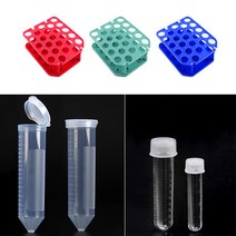 플라스틱 시험관 마개포함 병원 연구소용 과학실험 실습, 3. 플라스틱시험관대(14ml) 25구
