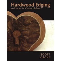 Hardwood Edging and Inlay for Curved Tables