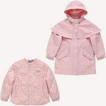 뉴발란스 키즈 ESSENTIAL 케이프 2 IN 1 바람막이 NK9AD1101G