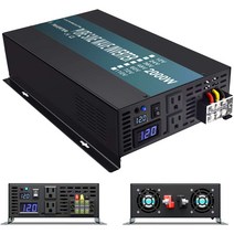 발전기 소형발전기 캠핑용발전기 비상용 2000W 순수 사인파 태양 광 인버터 12V 220V 백업 전원 배터리 발, 04 48V_05 230V_04 프랑스