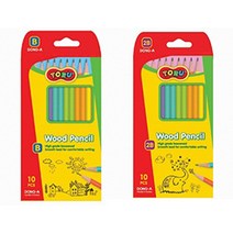 동아 토루 우드 펜슬 연필 10자루, 2B