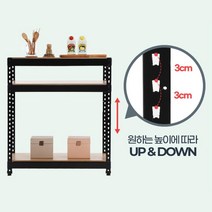 매장 상품 물건 전시용 조립식 소형 무볼트 메탈렉 진열 조립식앵글, JSR 독립2단 화이트 90cm 100x30cm