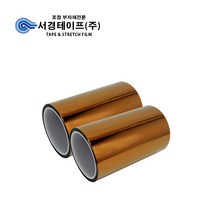 캡톤 테이프(폴리이미드 필름) (12mm x 33M -5개입), 5개