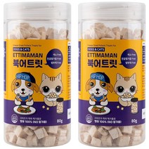 에띠마망 반려동물 동결건조 트릿 간식, 2개, 북어트릿