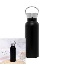 이중단열 진공보온병 500ml 블랙 스텐보온병 대형보온병 보온보냉컵 등산용보온병 커피보틀 보틀병 초등학생보온