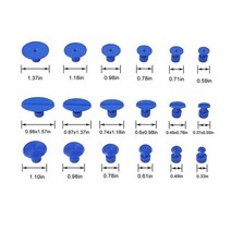 무도장 덴트 수리 풀러 키트 - 덴트 풀러 슬라이드 해머 t-바 도구 16pcs 덴트 제거 당김 탭 자동차 자동, 협력사, 개스킷 18개