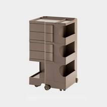 바퀴 달린 B 라인 케비넷 사물함 이동식 카트 다용도 3단