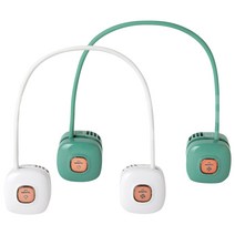 인포벨 몬타 더위사냥 넥밴드 모기퇴치 목선풍기 3in1, 화이트+그린, 2세트