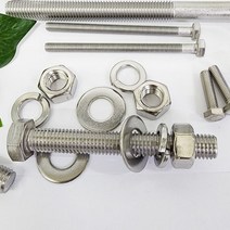 소량판매 스텐육각볼트 M8볼트/너트/평와샤/낱개판매, 규격선택, M8x20
