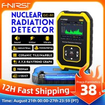 방사능 측정기 휴대용 방사선 FNIRSI GC 01 검출기 cob, 01=YellowGC-01