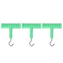 Pcs T-hookStainless 강철 낚시 매듭 풀러 잉어 장비 만들기 도구 후크 매듭 도구 잉어 장비 낚시의 터미널 태클, g