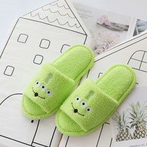 토이스토리 캐릭터 뽀글이 실내화 슬리퍼 미끄럼방지 엘린 랏소베어 감자 돼지 학생 사무실, A