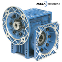 삼양감속기 중공축 웜감속기 - 프레임 형번(30형) / 감속비(1/5~1/100) / NMRV(입력축 구조:MOTOR FLANGE), 100, 9012(90각 12파이), 1개