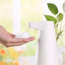 스마트 자동 손세정기 폼 디스펜서 충전식 적외선 감지센서 CL-HDJ01, 핑크